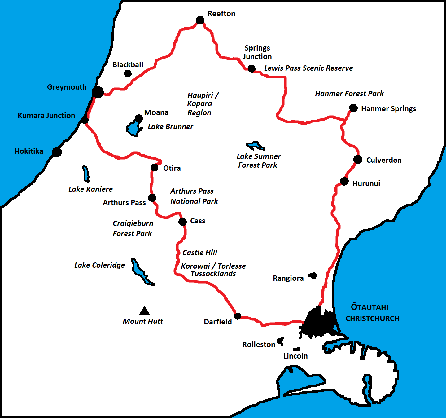 The Lovely Lewis Pass and Maruia Valley A Maverick Traveller